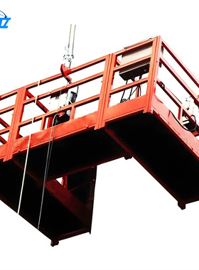 High altitude building suspended basket建筑工地高空作业台