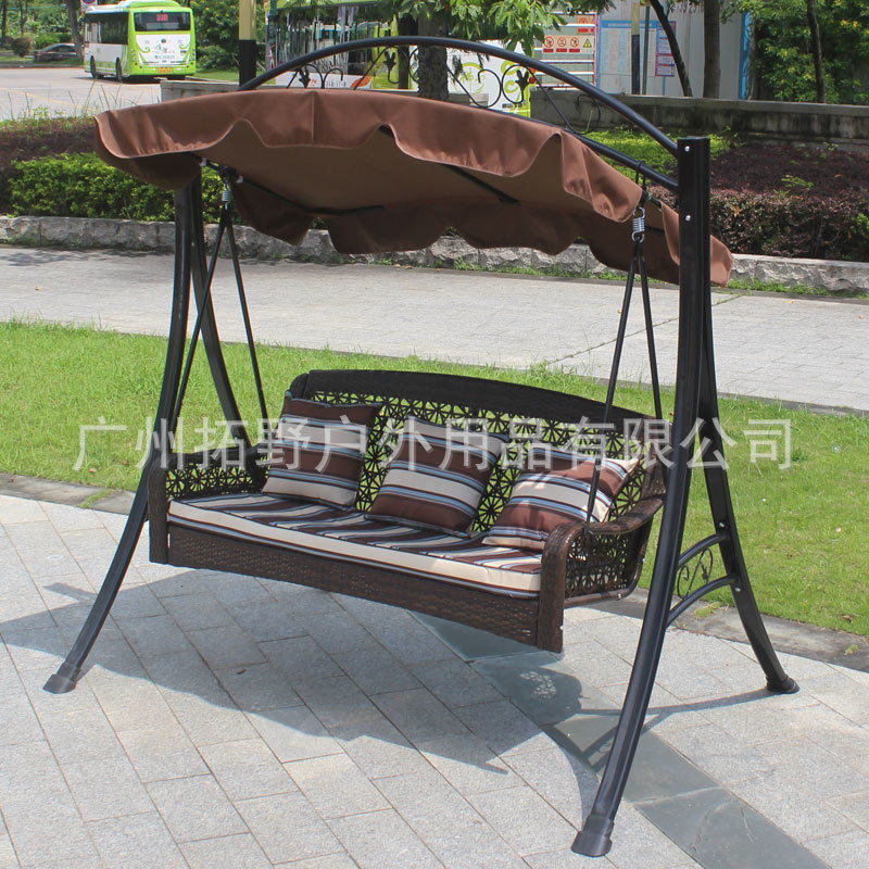 户外秋千吊椅庭院阳台休闲秋千摇椅室外三人秋千带遮阳顶家用吊椅,电子元器件市场,电线扎带/束线带,淘宝优惠券,粉丝福利购,淘宝优惠卷