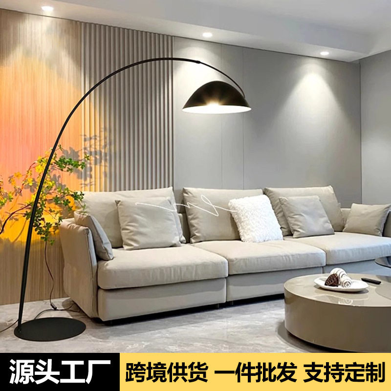 钓鱼灯落地灯 北欧极简高级感 客厅沙发边卧室床头创意软装氛围灯