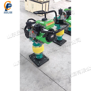 小型立式手扶冲击夯机 路面基房建地基打夯 建筑工地施工振动夯