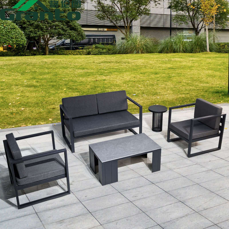现代简约户外休闲沙发组合别墅室外阳台露台庭院铝合金铁艺家具,电子元器件市场,电线扎带/束线带,淘宝优惠券,粉丝福利购,淘宝优惠卷