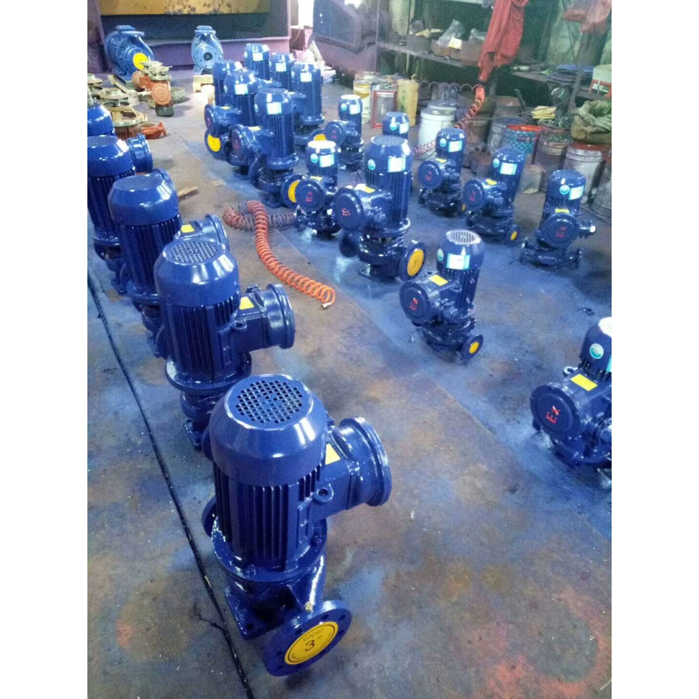 A沂洺 ISG100-160B管道离心泵 增压泵化工泵清水热水泵ISWHB/IHGB