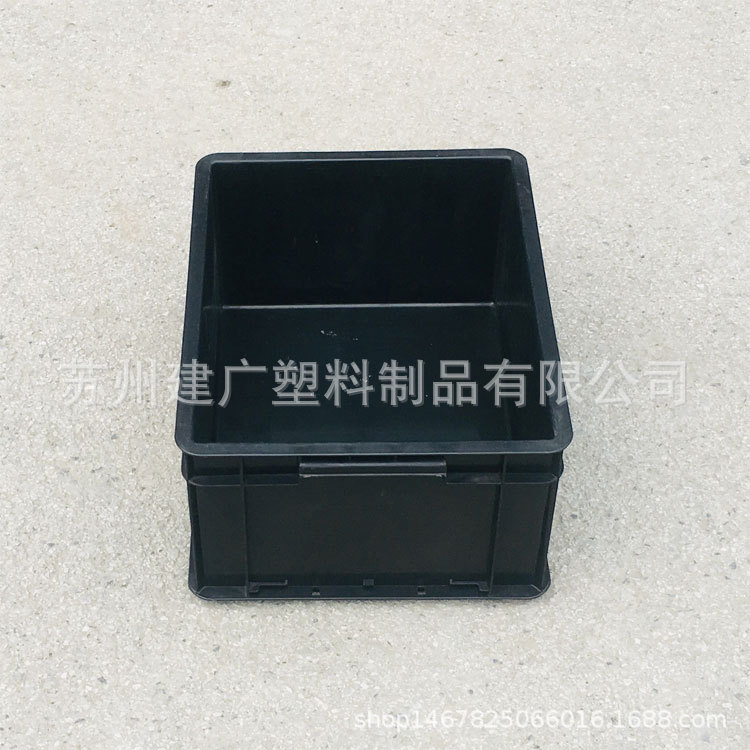 静电箱 内392*305*190防静电塑料周转箱 导电盒 防静电指数
