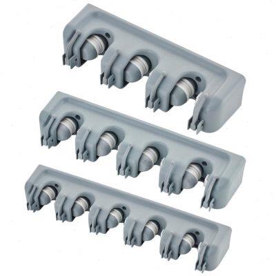 Kitchen Organizer Mop Holder 5/4/3 Position Brush Broom Hang