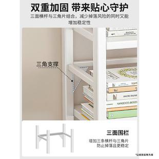 书架置物架落地可移动推车多层家用收H纳架铁艺夹缝书桌旁窄小书