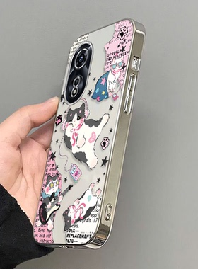 可爱猫咪适用OPPOA975G手机壳oppoa96/95/72新款a93/92/56s防摔55/53/52软壳36/32/5活力版11/9/2x全a3/1i