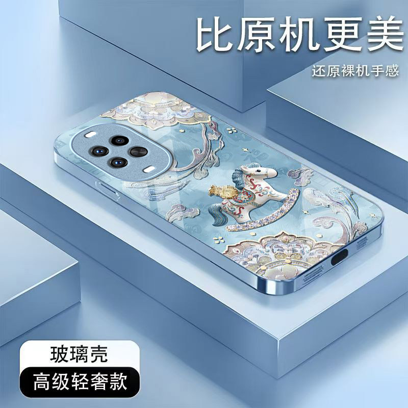 敦煌小马适用华为nova15Ultra手机壳nova14pro/nova12ultra硬13/10pro新款nova9/8se玻璃nova7/6/4防摔nov5i