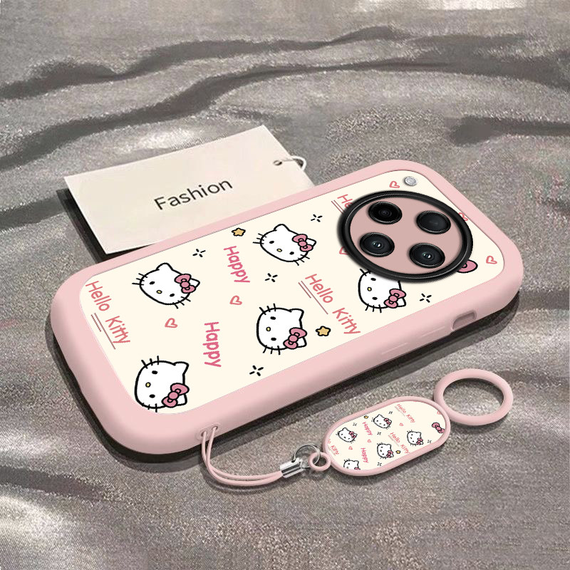 可爱猫咪适用OPPOFindX8Ultra手机壳新款PKJ110防摔镜头全包男女挂绳硅胶软壳创意保护套高级感时尚小众情侣