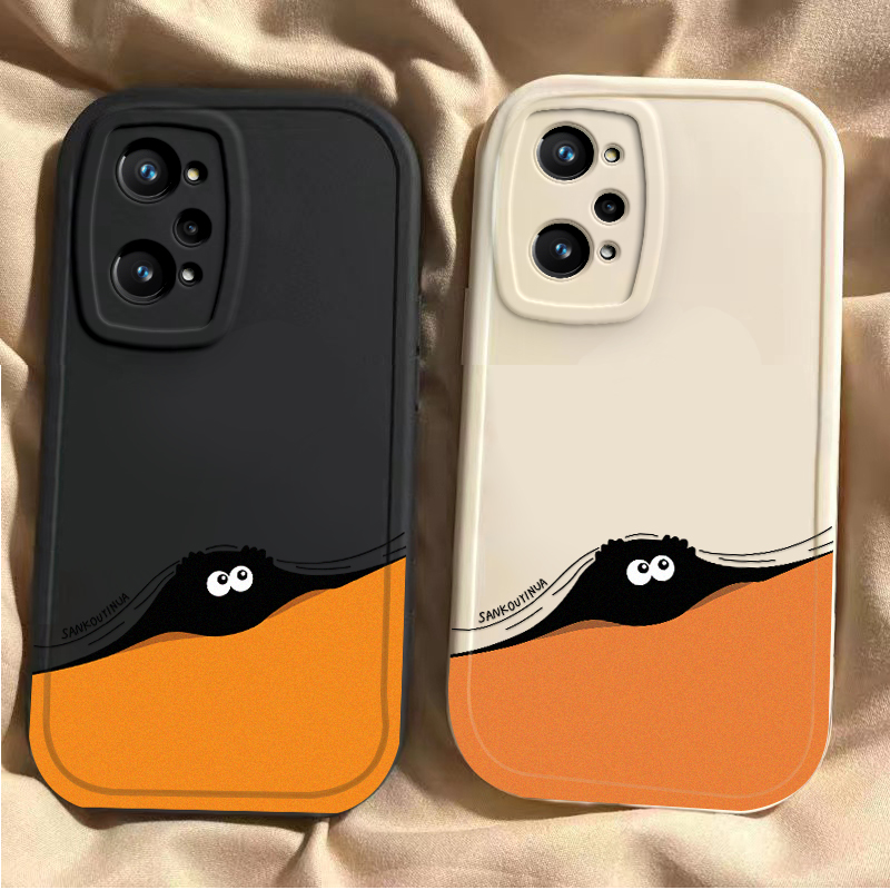 realmeq5pro手机壳realme真我q5pro新款oppo q5pro手机套RMX3372全包防摔p5pro硅胶软壳网红外壳男士女潮煤球