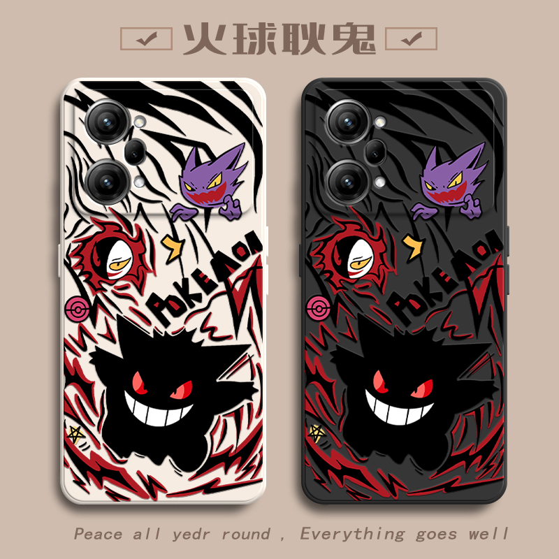 火球耿鬼适用OPPOK10Pro手机壳新款PGIM10防摔镜头全包男女带挂绳硅胶软壳创意保护套高级感时尚个性小众情侣