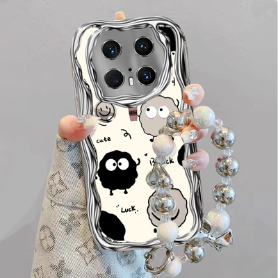 可爱煤球适用华为Mate70Pro手机壳mate60/50/40pro新款mate50e高级30e全包40e防摔mate20智选 NZONES7/50Pro+