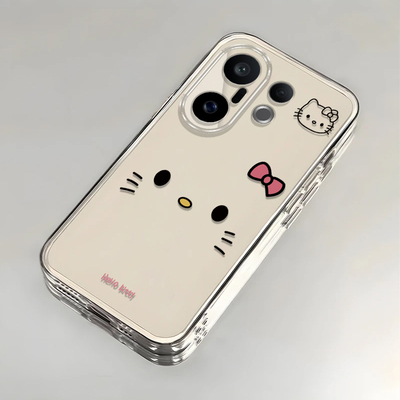 可爱kt猫适用vivoS30ProMini手机壳新款V2465A防摔镜头全包男女挂绳创意透明保护套高级感时尚潮外壳个性情侣