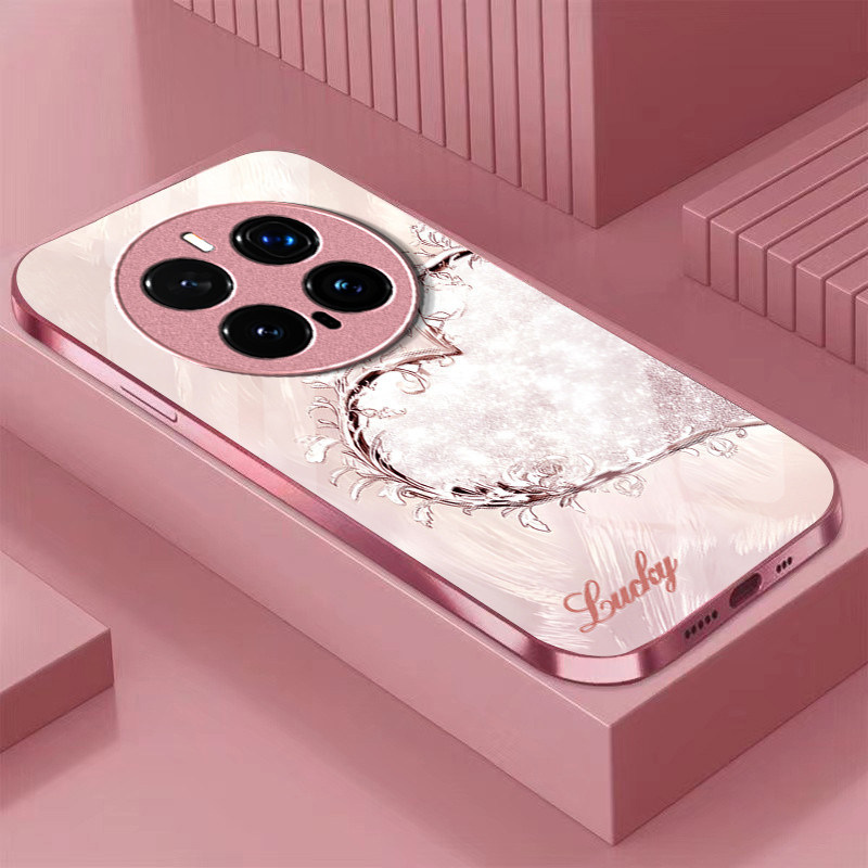 钻石爱心适用honor荣耀Magic8Pro手机壳Magic7Pro新款Magic6/5玻璃Magic4/3套Play9T/8t硬Play7t/6t荣耀Power