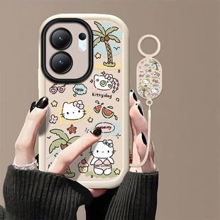 s17 s16e高级感s15 s12 适用vivoS30手机壳vivos20 s7t软壳s6 s18 s10全包防摔s9 s1椰树kt猫 s19pro新款