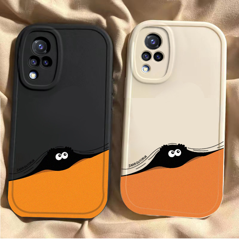 vivovivoS9软胶卡通简约潮牌保护