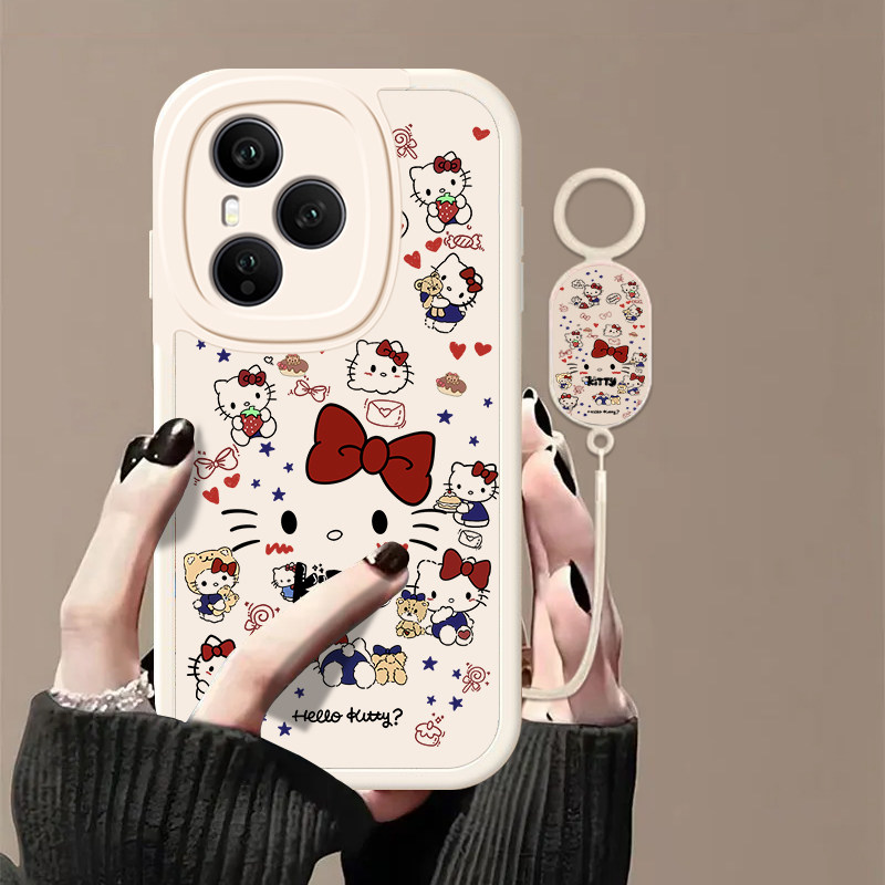 可爱猫咪适用荣耀400Pro手机壳honor300Ultra新款200/100Pro+高级90/80GT70/60/50防摔30/20se9/8x荣耀v40/30