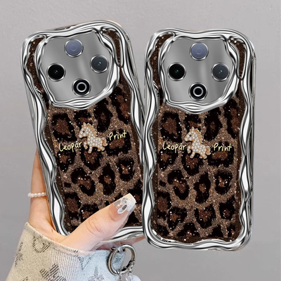 豹纹小马适用vivoY500手机壳y300/y200/y100i新款y97高级y93/y76/y74/y52/y51sy78/y77t防摔y50/y37mpro+5gGT