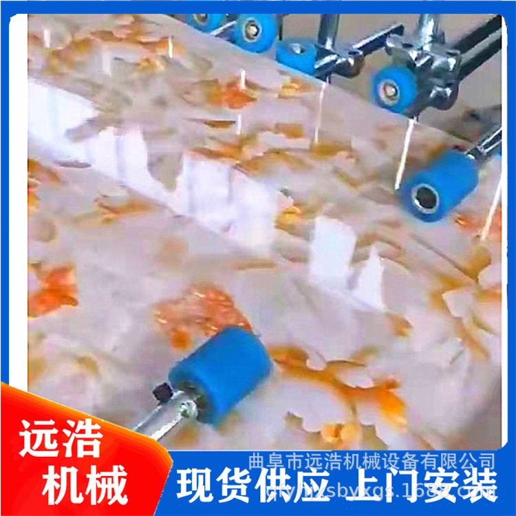 1250滚胶在线包覆机安徽木格栅热转印花机集成墙板冷胶包覆机
