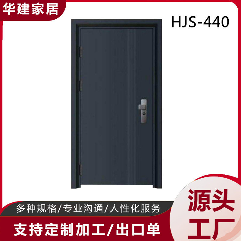 厂家新款防盗门进户家用入户门带气窗通风钢质大门内工程单开门