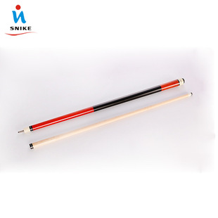 大头台球杆英式美式两节俱乐部公杆台球配件用 斯诺克黑八桌球杆