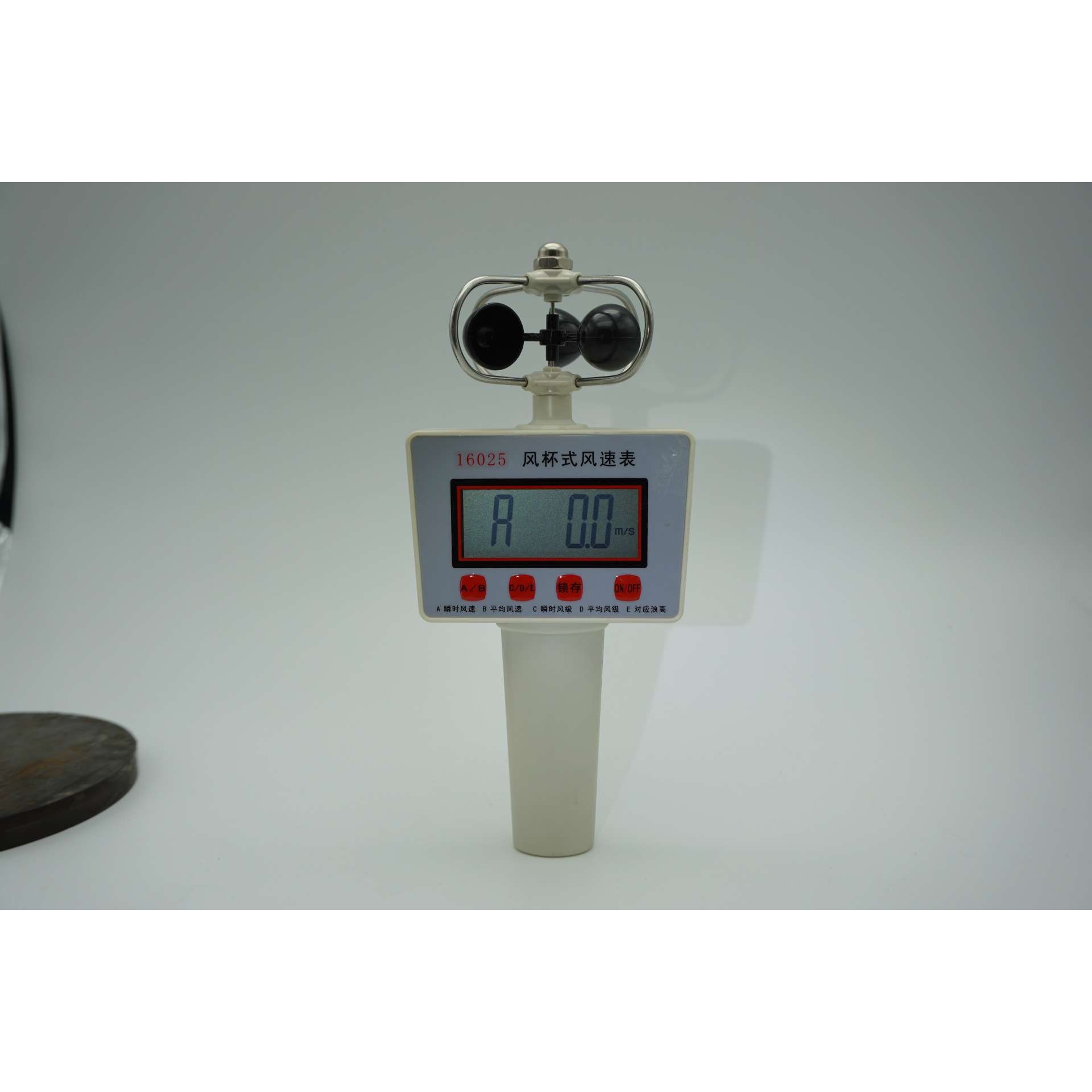 DEM6风速仪风杯式风速表16025型手持式风速风向仪船用风向风力表