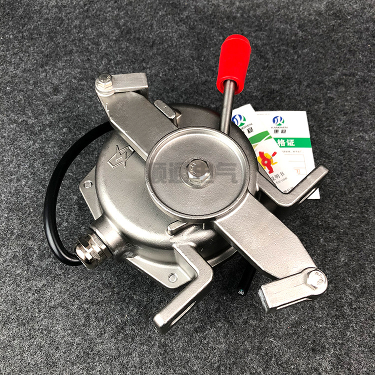 输送带急停拉线开关HQP-06LFSSL-1B 304不锈钢双向拉绳开关HYLSF2