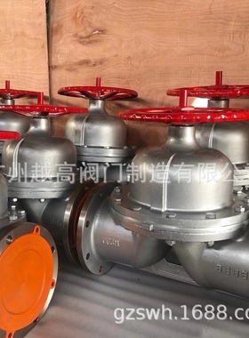 304.316不锈钢堰式法兰隔膜阀G41W-10P 不锈钢衬胶耐磨隔膜阀