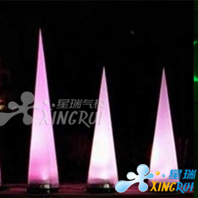 LED发光充气气模灯光酒吧夜店商场舞台展览广告模型充气式