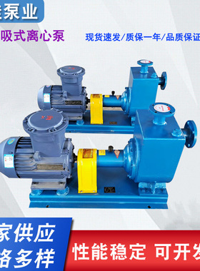 自吸式离心泵CYZ铜叶轮离心油泵自吸管道泵船用油泵自吸式离心泵