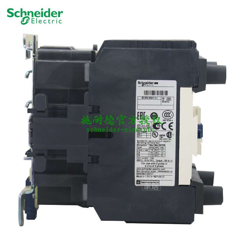 原厂四极交流接触器LC1D65004B7  AC24V  65A  四常开