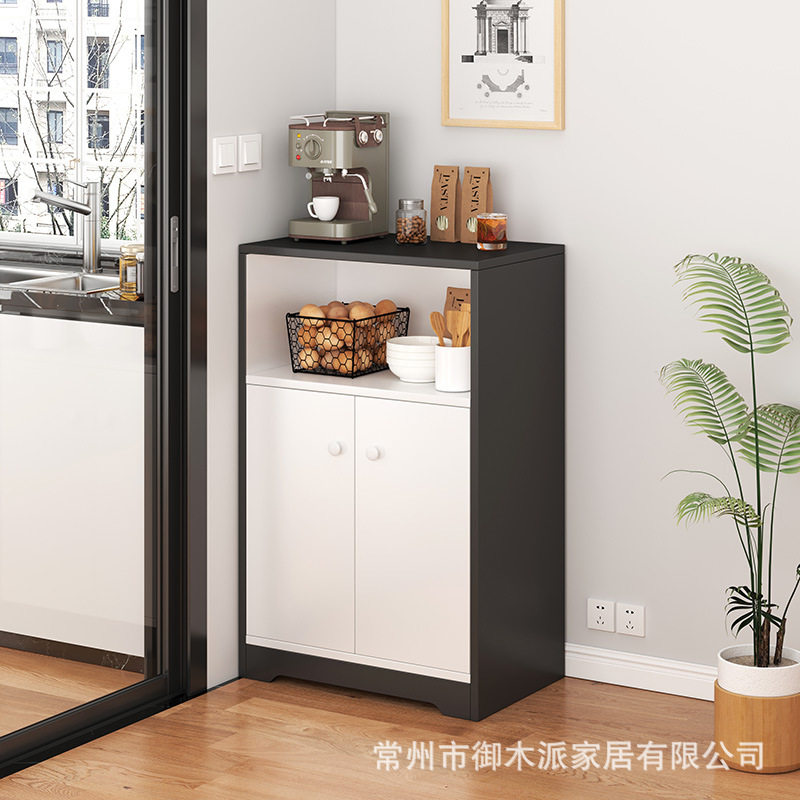 餐边柜酒柜碗柜厨房灶台茶水柜客厅靠墙置物架新中式柜子家用