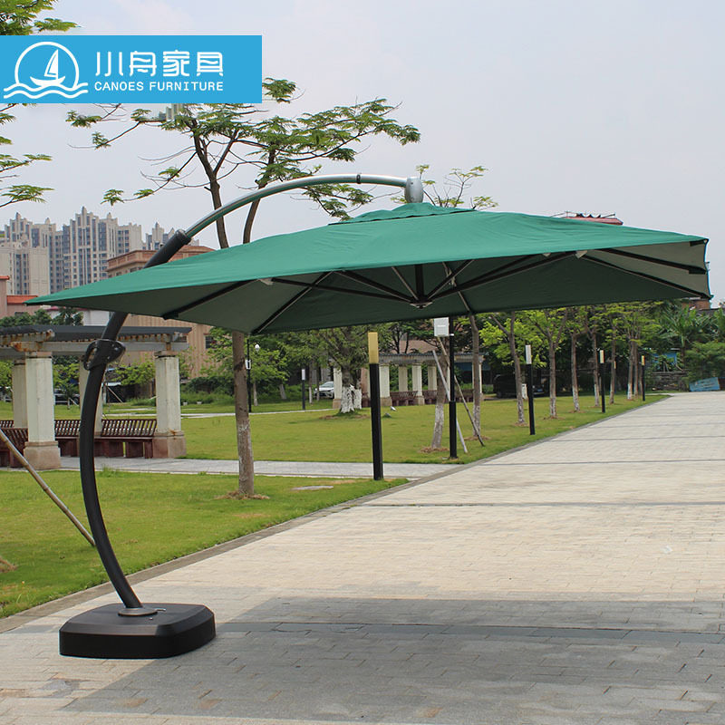 户外遮阳伞庭院伞露台花园大太阳伞棚商用室外阳台摆摊别墅香蕉伞
