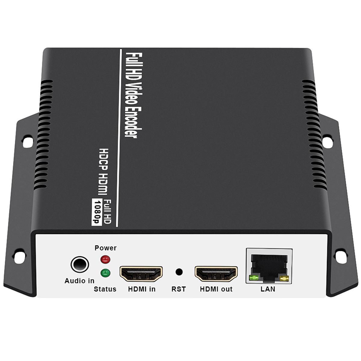 全高清1080p MPEG-4/H.265 AVC HDMI视频编码器支持hdmi 环出