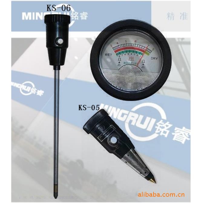 土壤酸度测试仪土壤酸湿度计土壤PH计 KS06