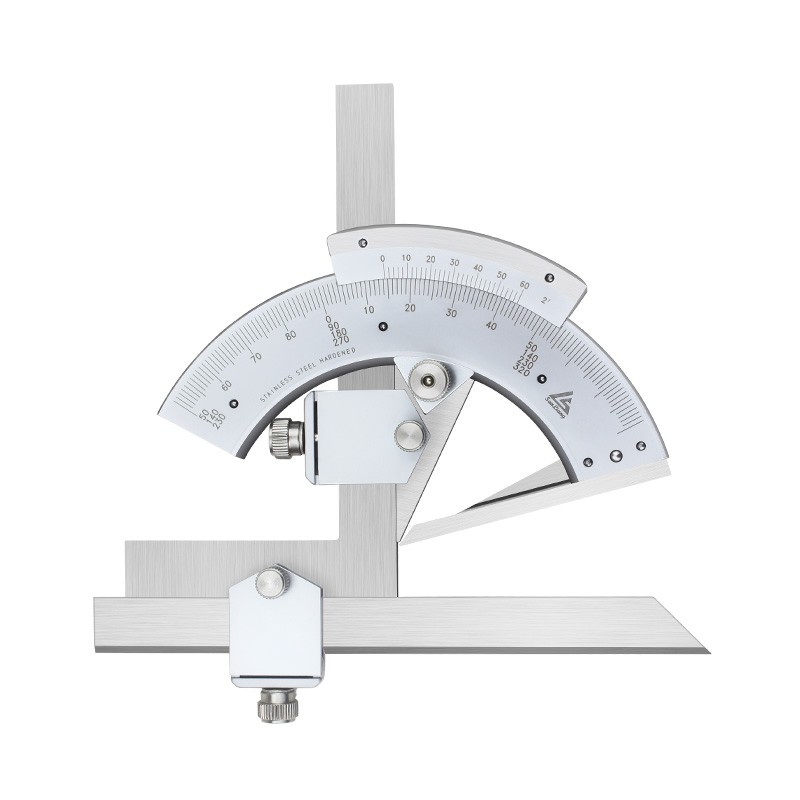 。日本三量高精度万能角度尺320度...