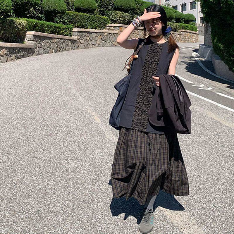 清冷松弛感穿搭套装文艺