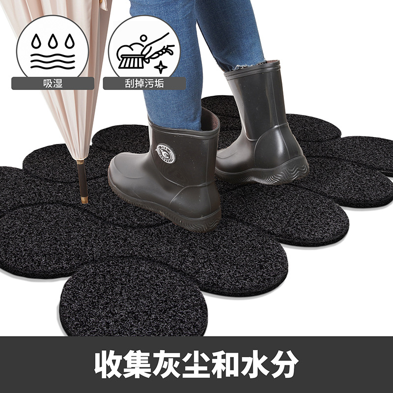 家用入户门地垫玄关门口耐脏脚垫门厅入门防滑垫客厅地毯进门垫子