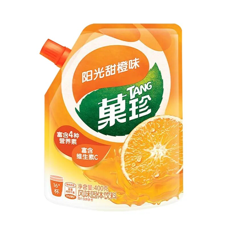 菓珍果珍果汁粉橘子粉甜橙味葡萄味老牌酸甜冷热速溶冲泡固体饮料