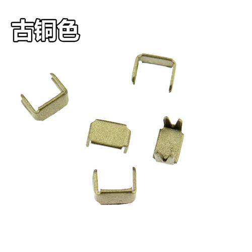拉链配件卡止 四脚码 尼龙拉链上下止口 3号5号10号 防脱落堵头