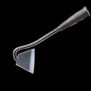 除草神器松土耙子锰钢小锄头挖地多功能带把锻打农用老式家用种菜