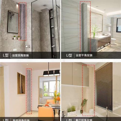 下水管饰装饰遮包管挡水装遮道挡装PC包管器包道管神V的饰下护角