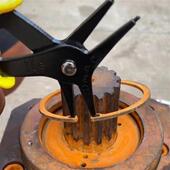 二合一两用卡簧钳内外卡簧钳子弹簧拆装 挡圈钳内卡外卡两用挡圈钳