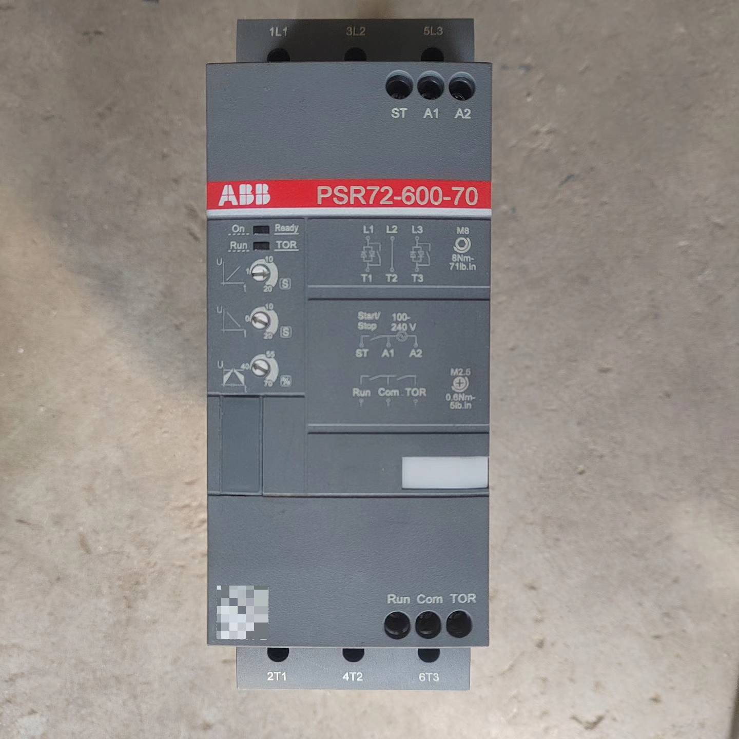 PSR72-600-70软启动议价 也可为维修！！