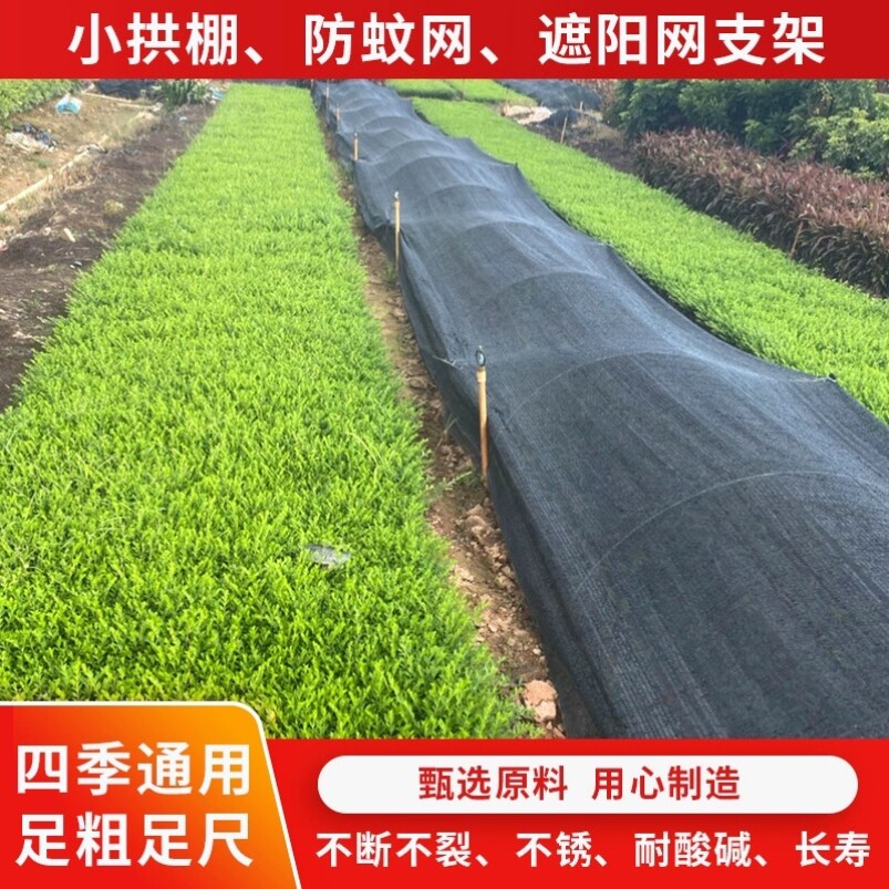拱棚支架农用地膜架子菜园保温拱棚杆小拱棚骨架新型弓子大棚架子