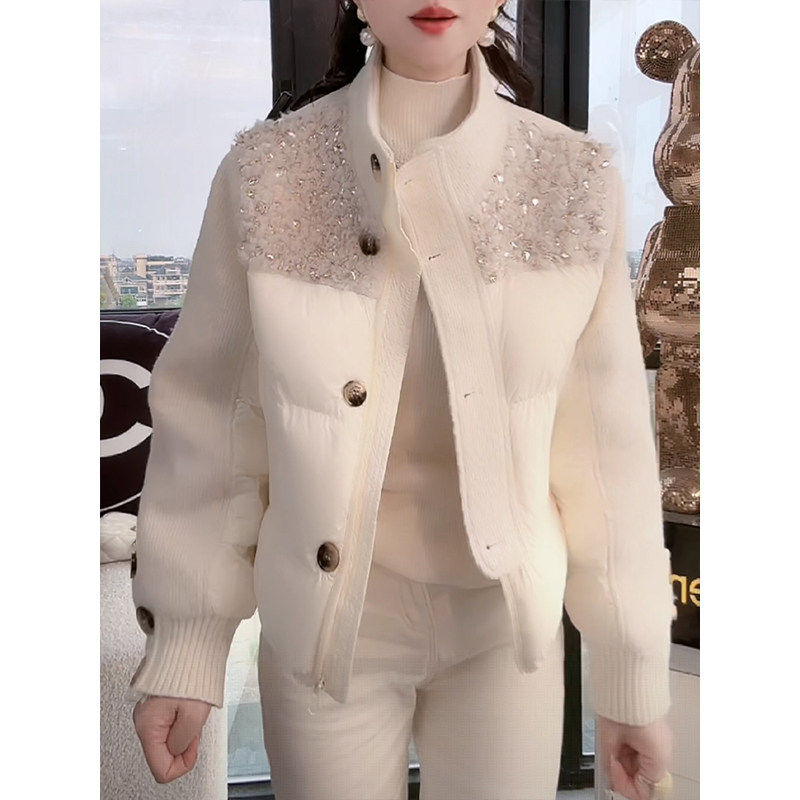 法式时尚气质名媛棉服外套女2025冬季新款洋气保暖轻奢短款上衣潮,女装/女士精品,棉衣/棉服,淘宝优惠券,粉丝福利购,淘宝优惠卷