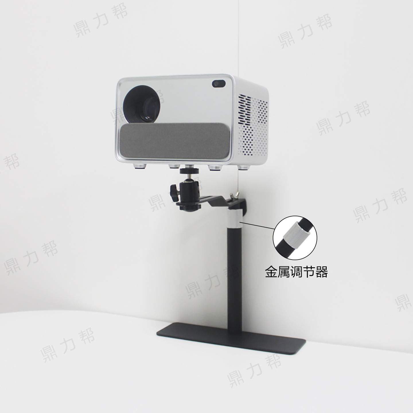 床头免打孔投影仪支架托盘通用架