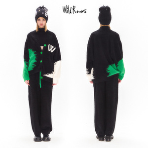 WildRooms极光森林半边绒男女家居服套装