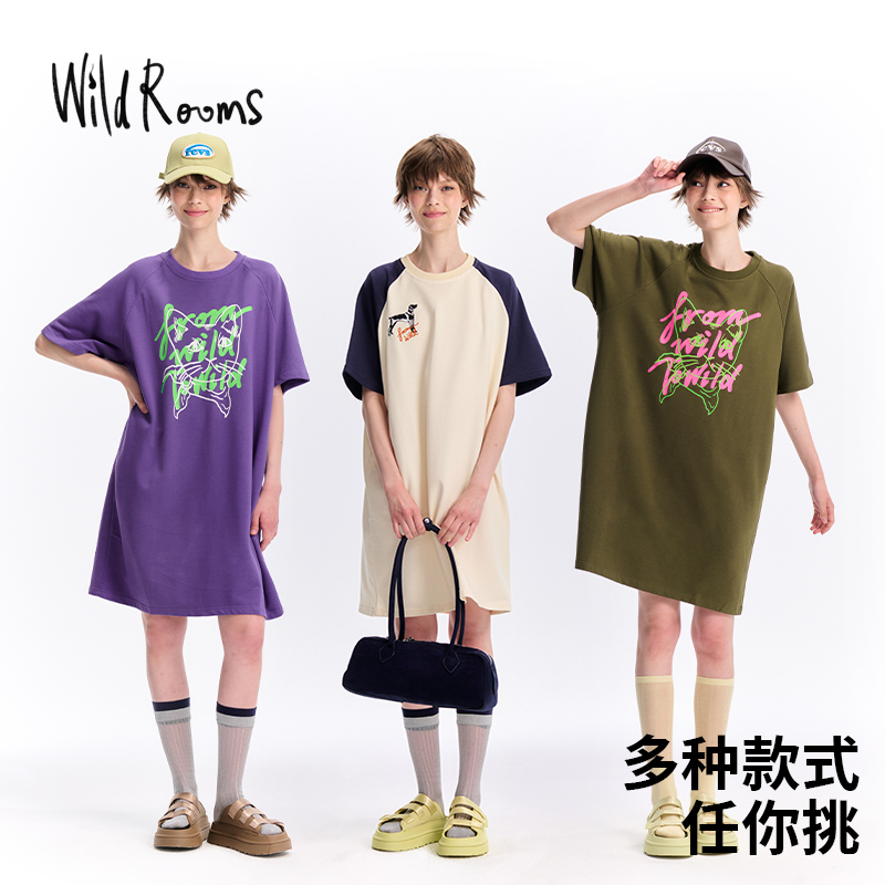 2025新款短袖宽松慵懒风T恤上衣