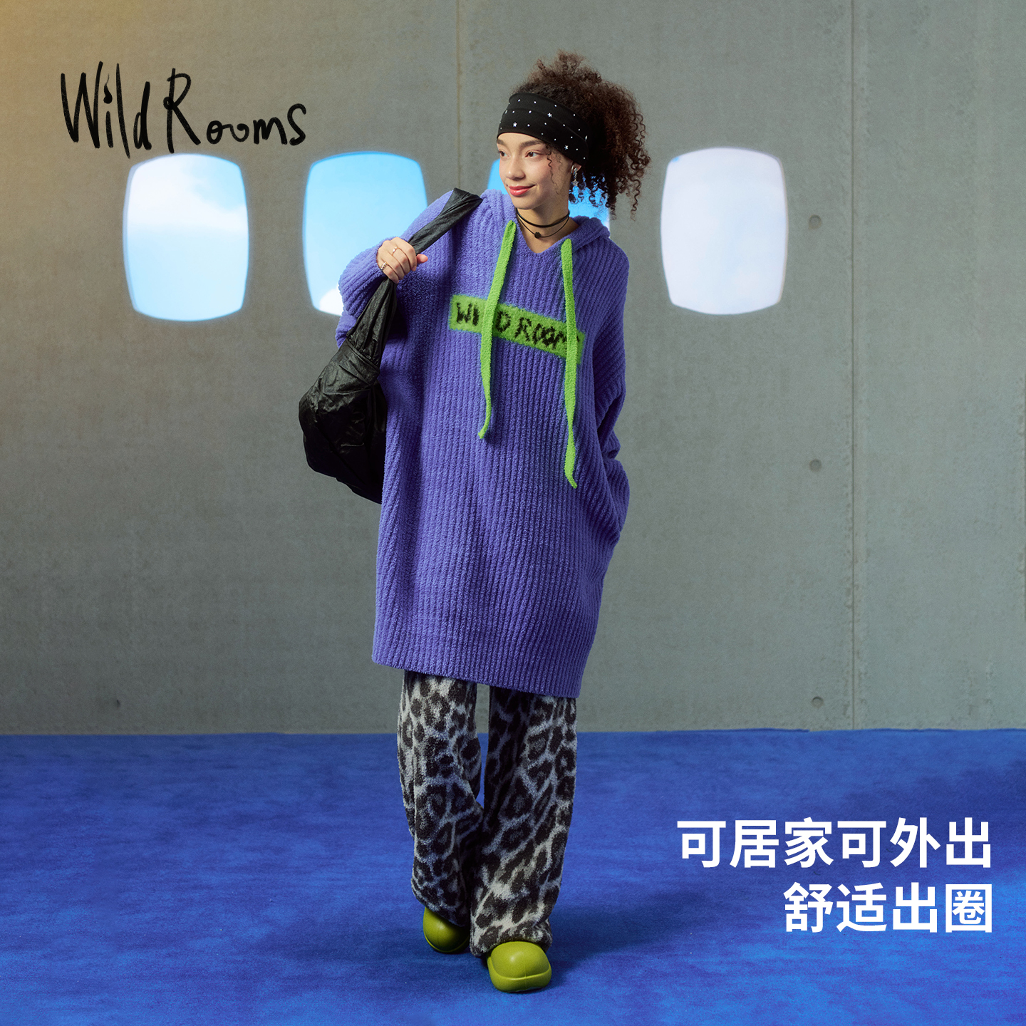 Wildrooms原创设计小V领卫衣