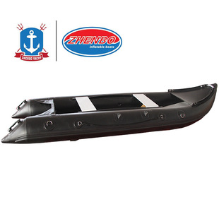 厂家独木舟皮划艇钓鱼船橡皮艇玻璃钢冲锋舟充气船消防救援冲锋艇
